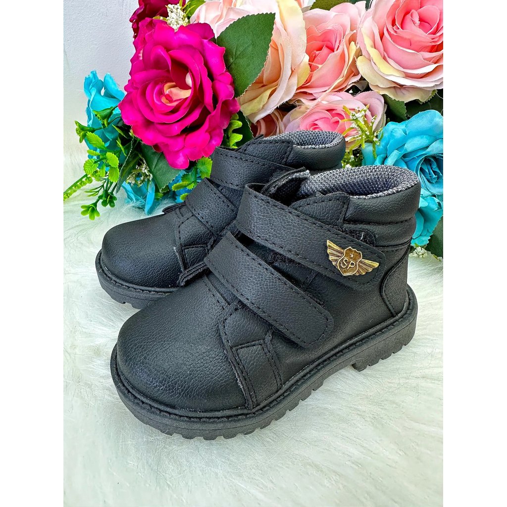 Bota Coturno Masculina Ortobaby Pedro Preto