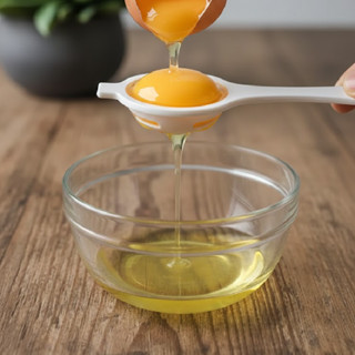 Colher Separador de Clara e Gemas - Facíl e Prático em Oferta na Shopee