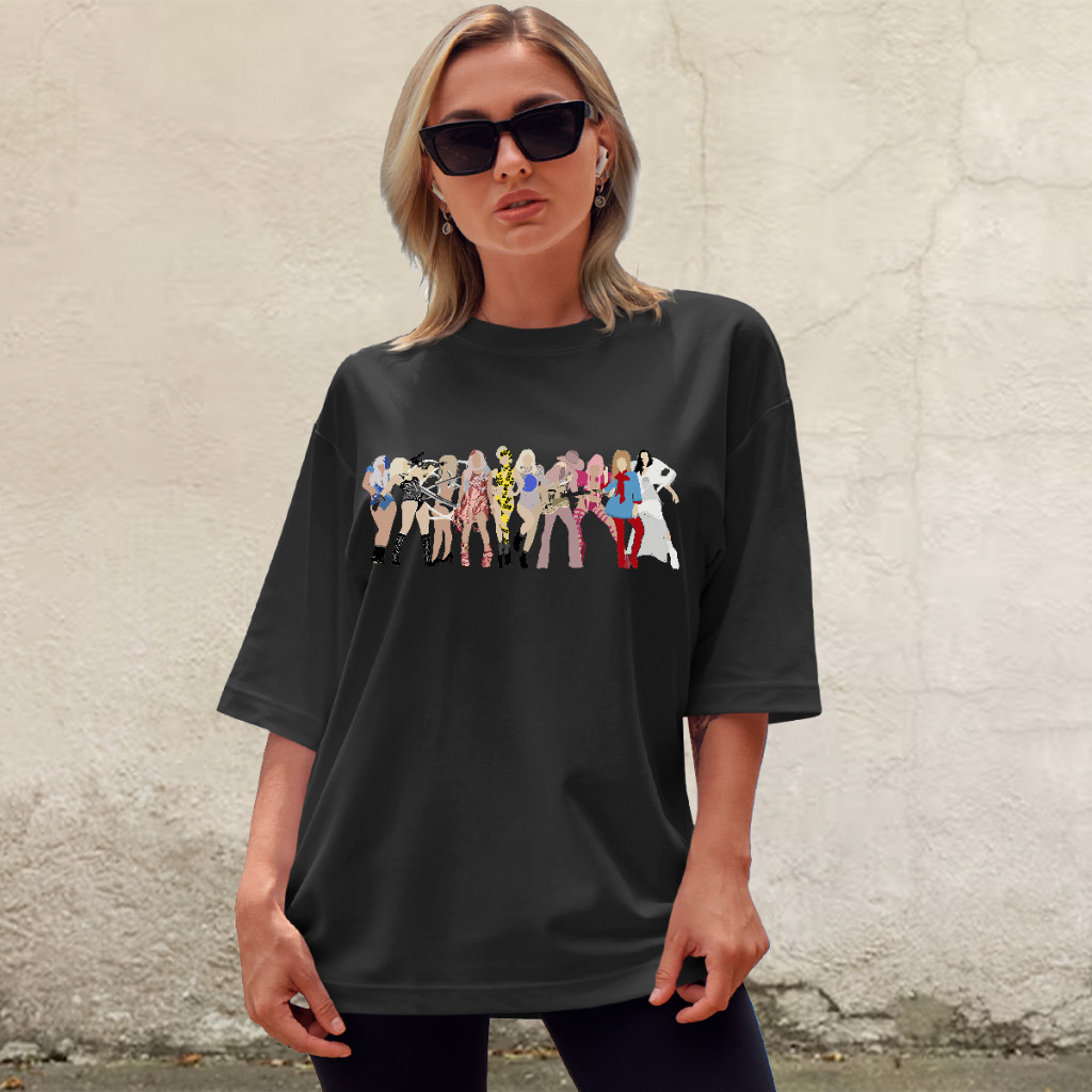 Camiseta Premium Lady Gaga Mayhem gaga cartoon albuns Diva World Tour Unissex Premium