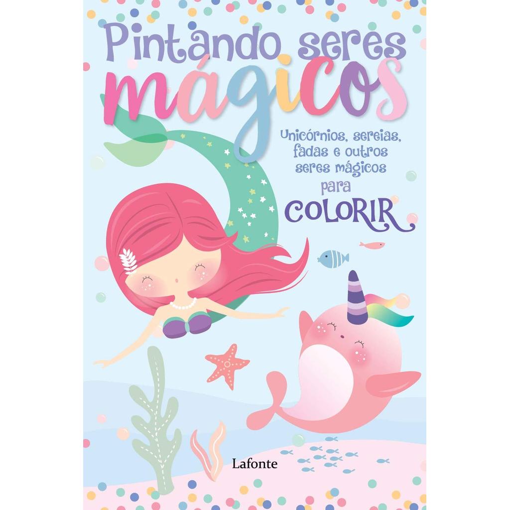 PINTANDO SERES MAGICOS em Oferta na Shopee
