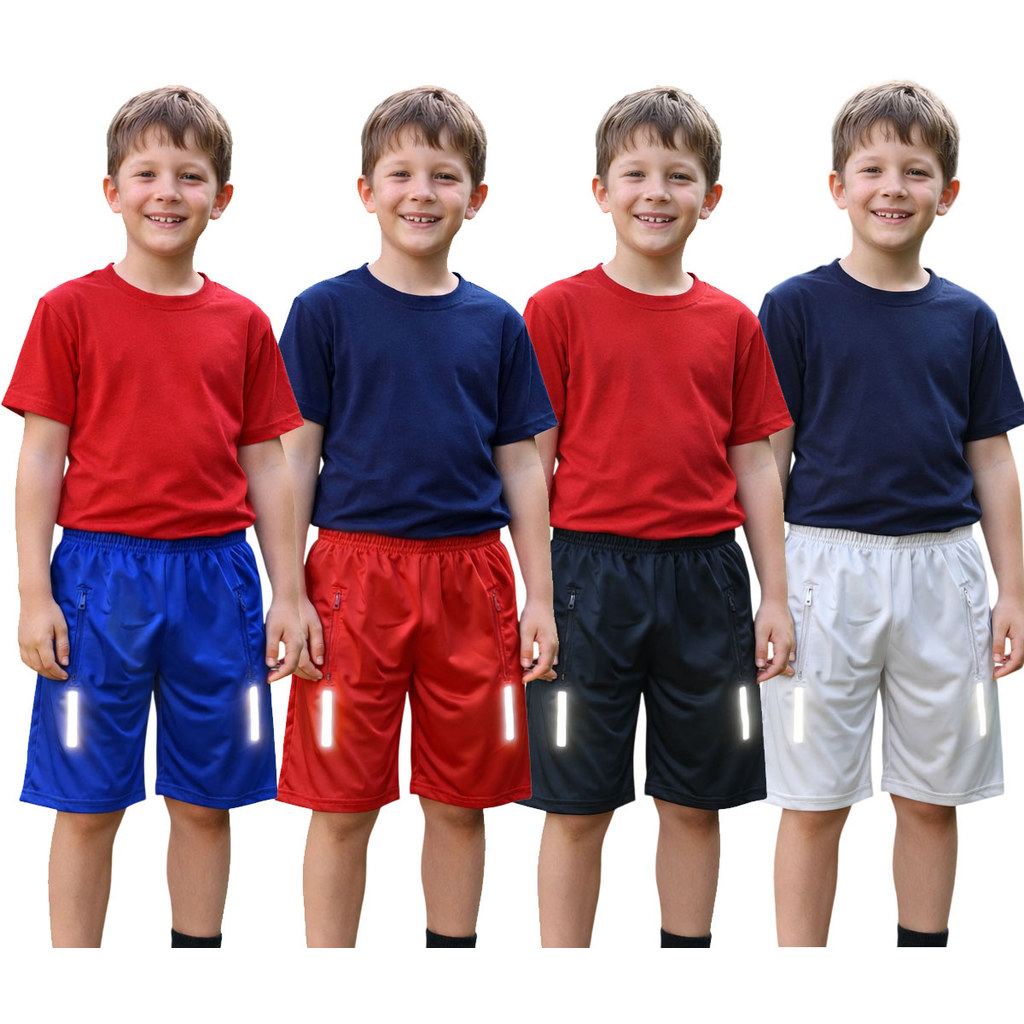 Kit 4 Bermudas Infantil Menino Chimpa Infanto Juvenil Masculino Short Calção 4 ao 16 em Oferta na Shopee