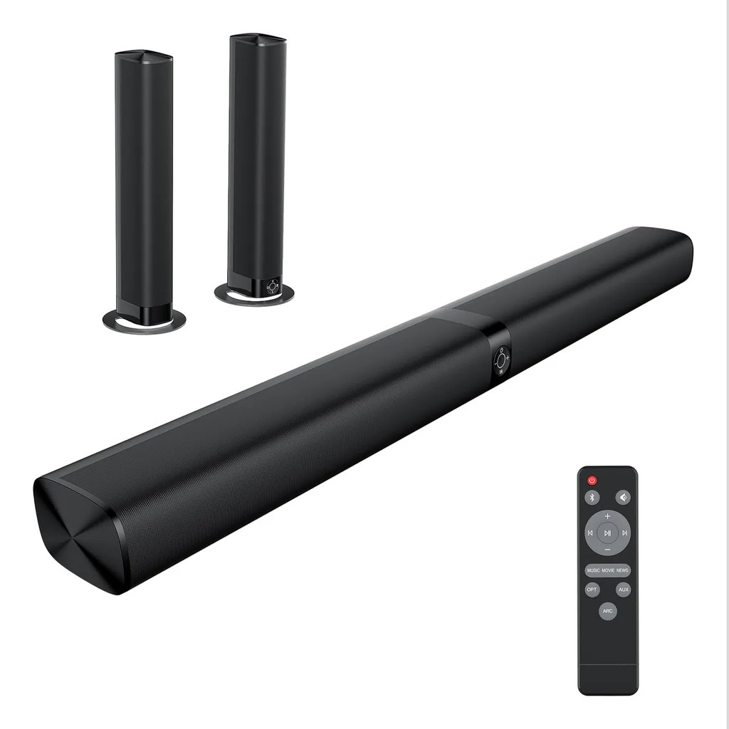 Sound Bar Assistrust Ky-8000 60w Bluetooth 5.0 Hdmi Aux Con