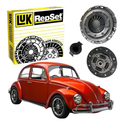 Kit Embreagem P/ Fusca Brasilia Kombi 1600 1500 Luk Original