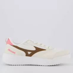 Tênis Mizuno Edo Cross Feminino Off-White