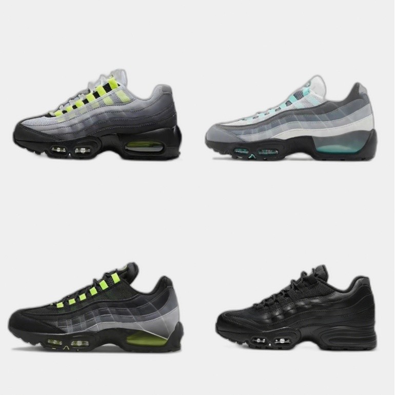 Tênis 95 unissex Casual moda Fitness sola grossa tênis masculino esportes tênis de corrida