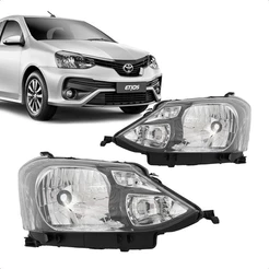 Par Farol Etios 2017 2018 2019 2020 2021 Farol Mascara Negra