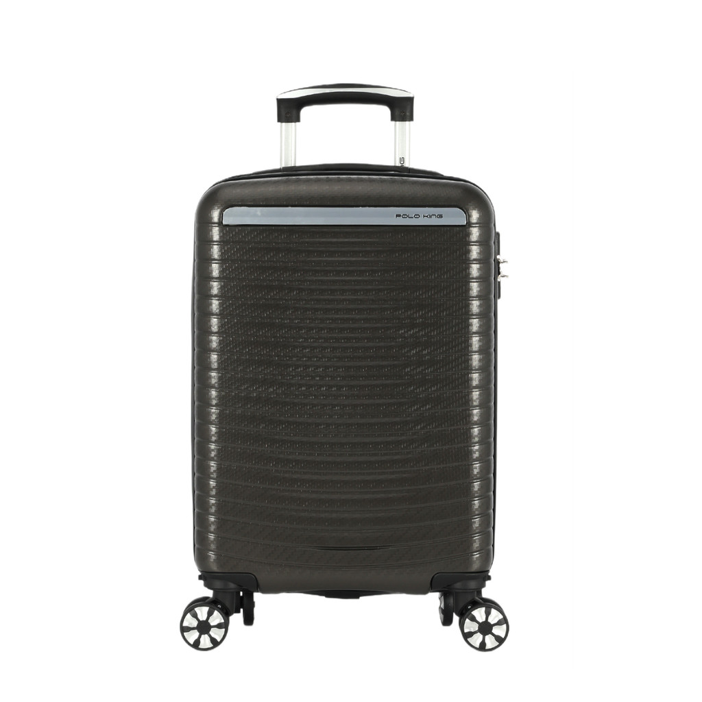 Mala Bordo de Viagem Sidney Polo King Luxcel Roda 360º Cinza