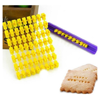 Carimbo Mini Marcador Números Letras Lip Para Biscoito Pasta Americana em Oferta na Shopee