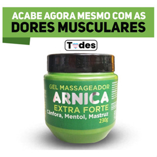 Maycrene gel massageador arnica extra forte 230g em Oferta na Shopee