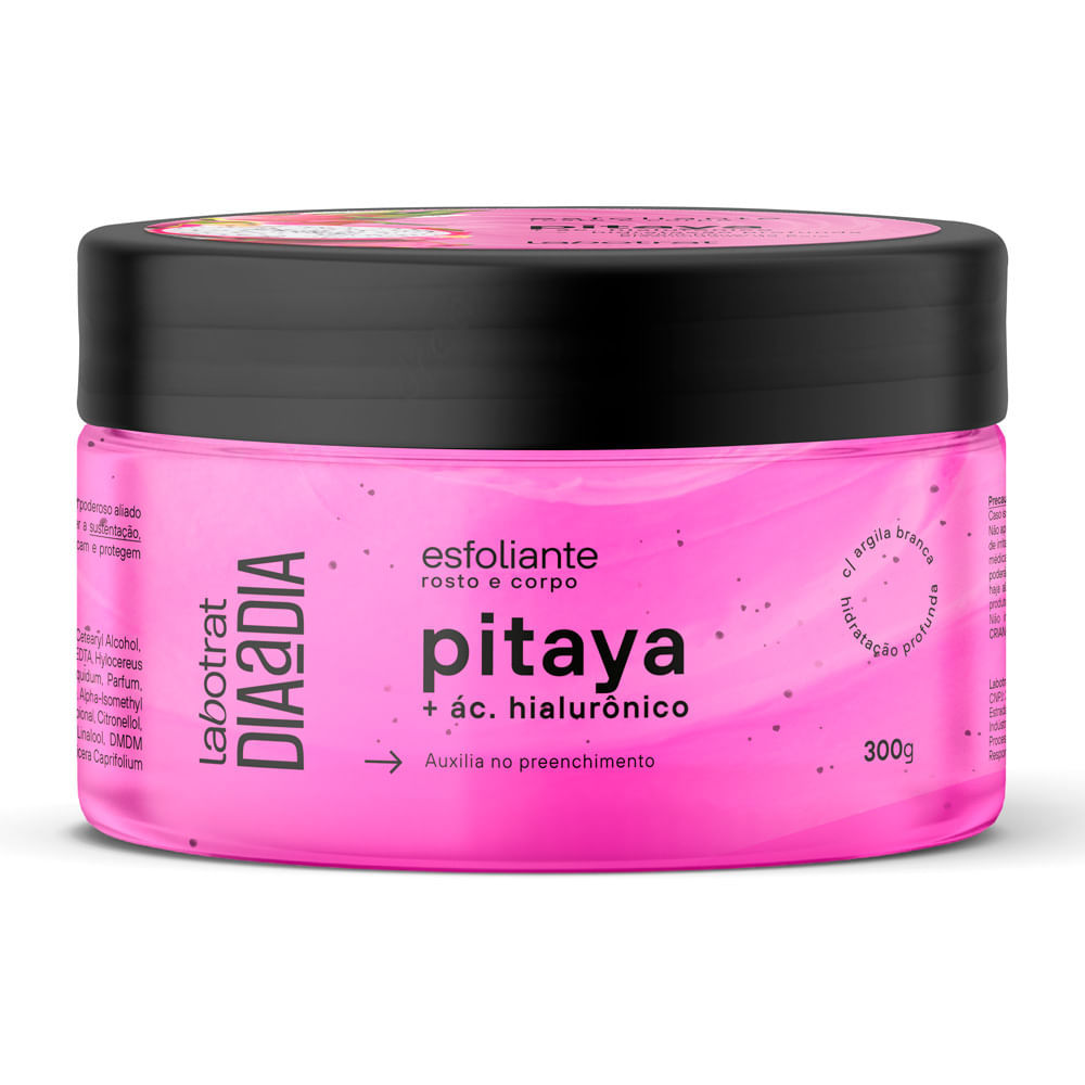 Esfoliante Rosto e Corpo Labotrat Dia a Dia Pitaya e Ácido Hialurônico 300g em Oferta na Shopee