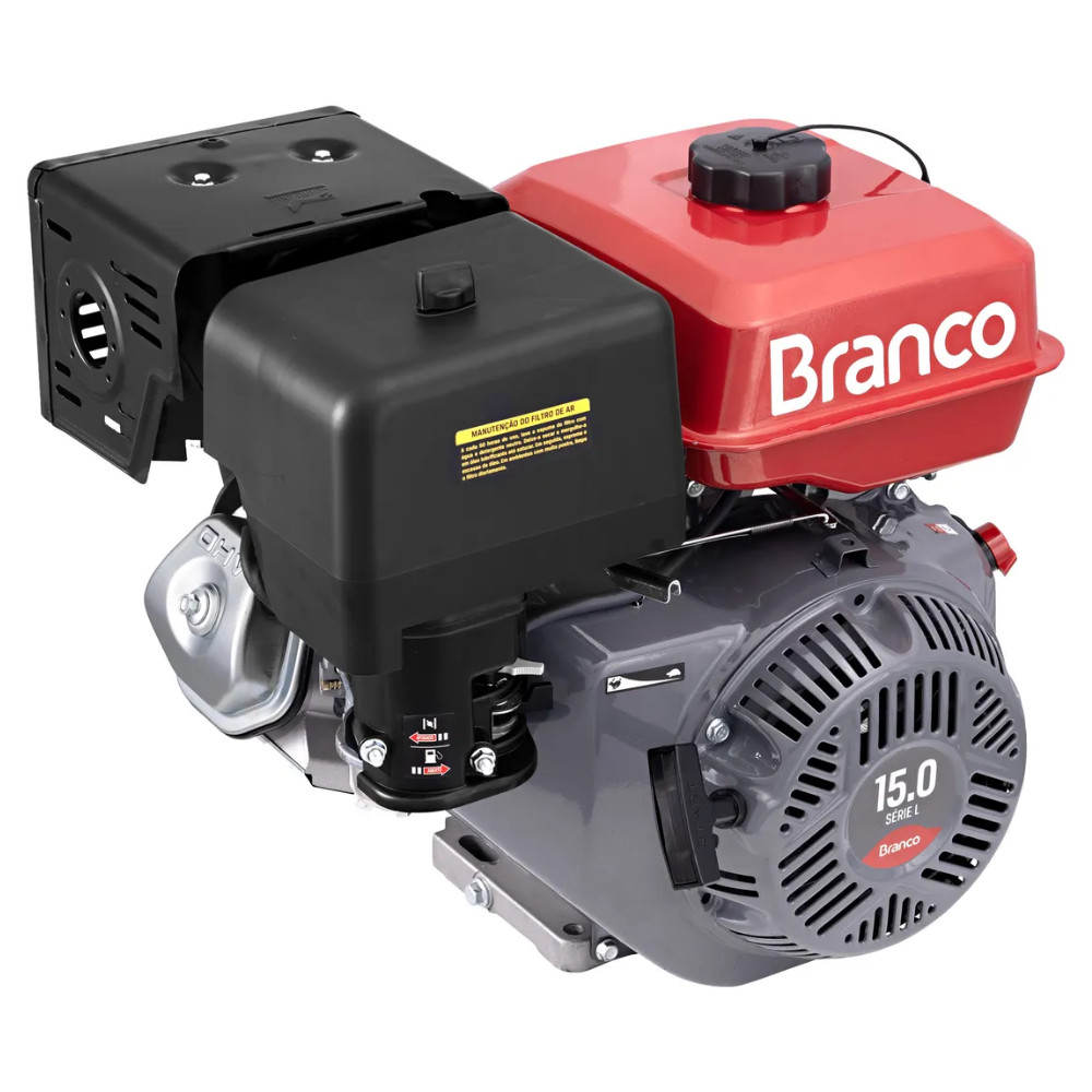 Motor Estacionário a Gasolina Partida Manual B4T 15HP/15CV 420cc Branco em Oferta na Shopee
