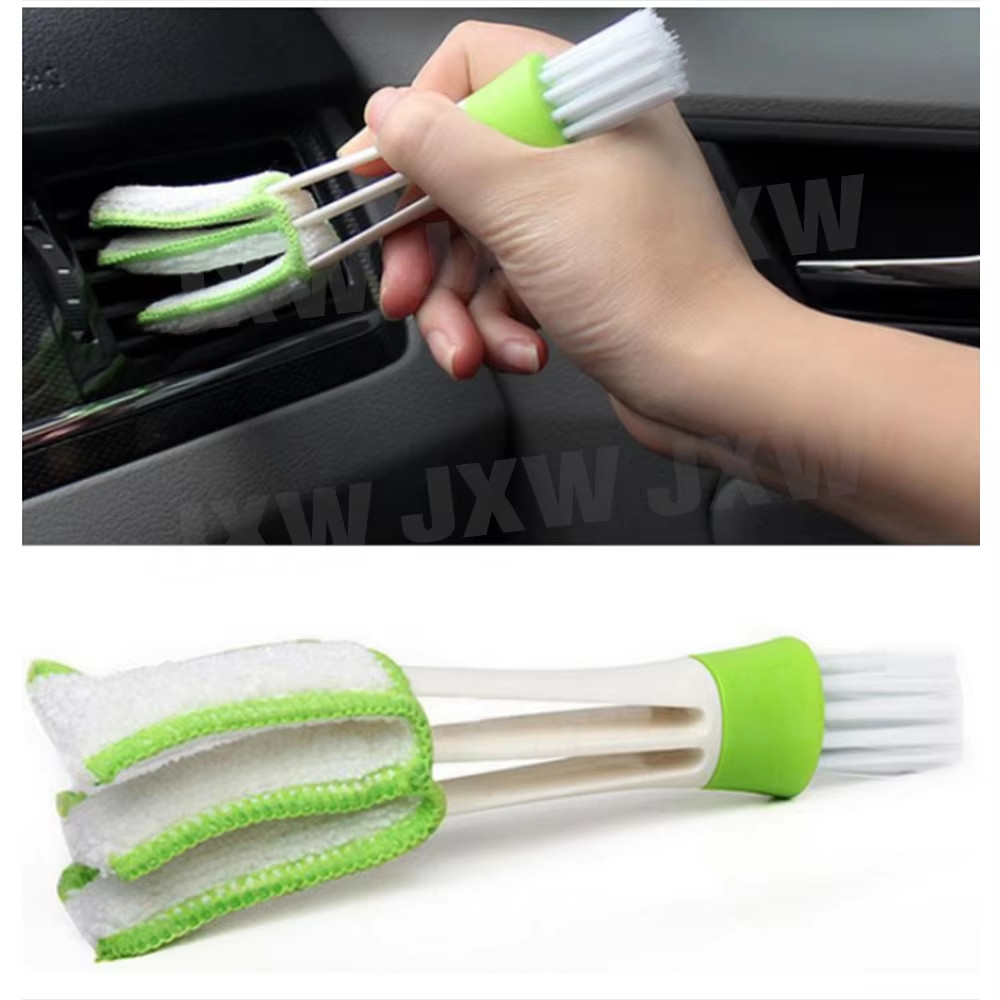 Escova de Limpeza para Ar Condicionado de Carro 2 Peças - Microfibra para Detalhamento