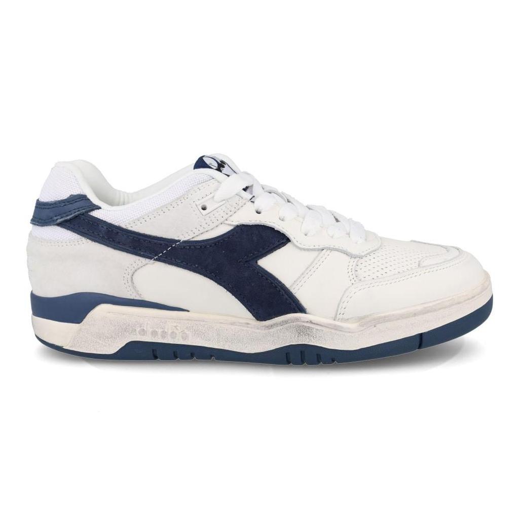 Tênis Casual Unissex Diadora B.560 Used Branco e Azul