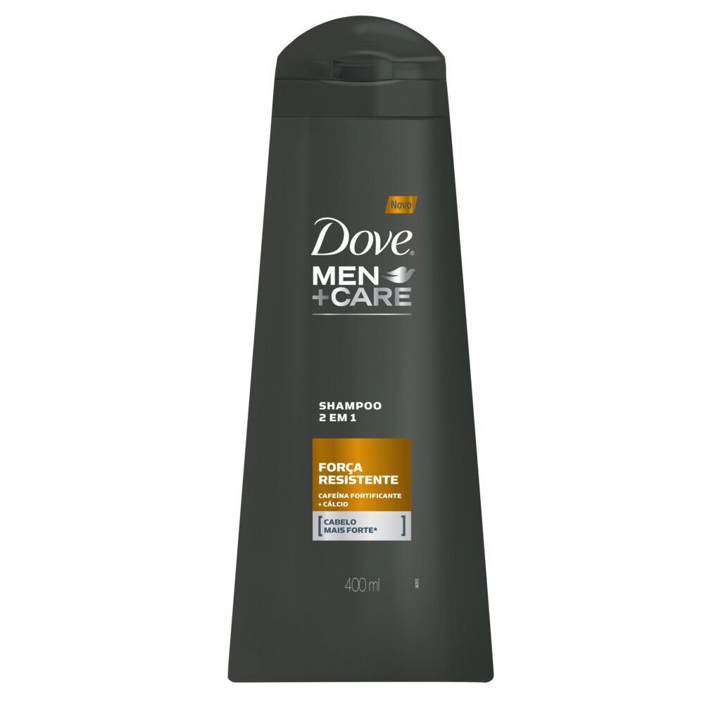 Shampoo Dove Men Care 2 Em1 Força Resistente 400ml em Oferta na Shopee