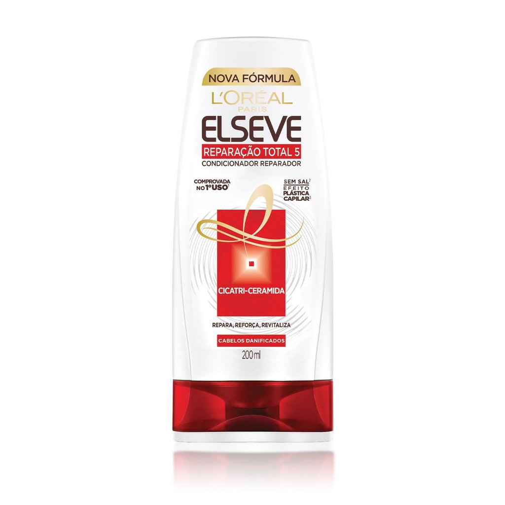 Condicionador Elseve Reparação Total 5 - 200ml em Oferta na Shopee