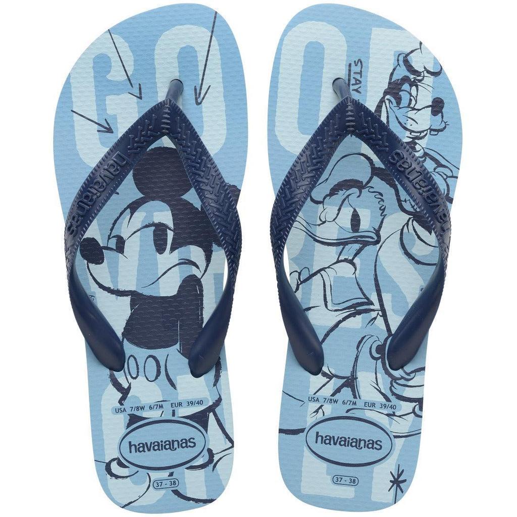 Chinelo Havaianas Top Disney Azul Lavanda em Oferta na Shopee