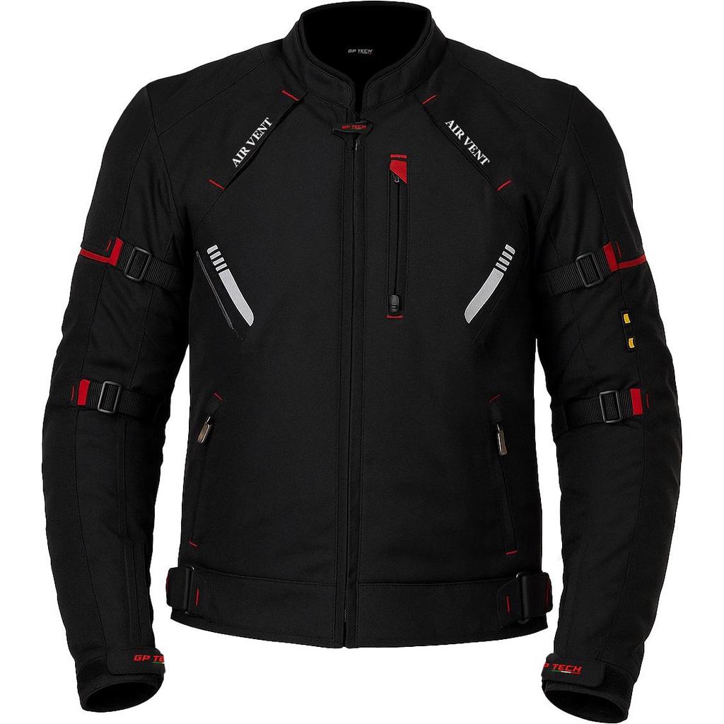 Jaqueta Motociclista GP Tech Turin Com Proteção Ventilada Refletiva em Oferta na Shopee