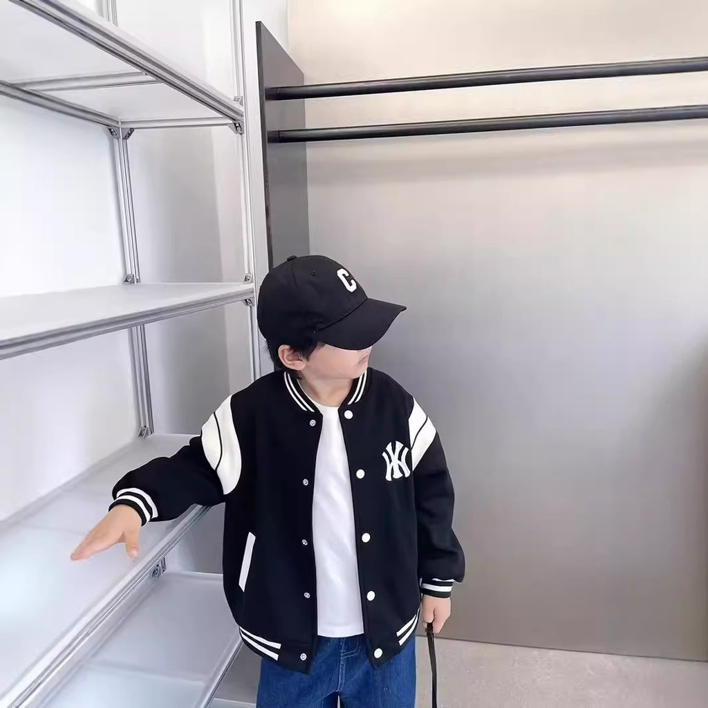 Crianças roupas meninos uniforme de beisebol jaqueta outono inverno novo estilo moda crianças primavera jaqueta esportiv