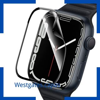 Películas Nano Gel Fino Borda Preto compativel Apple Watch Série 38/40/42/44MM Watch7 41/45mm em Oferta na Shopee