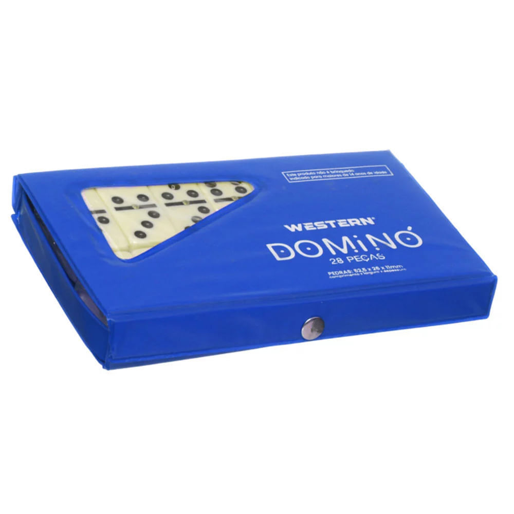 Jogo Dominó Etilux 28 Peças em Oferta na Shopee