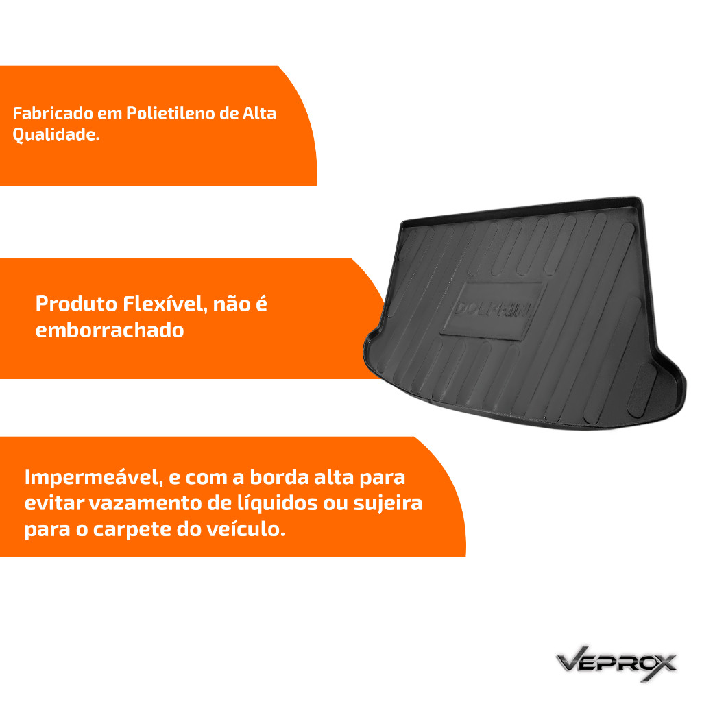 Protetor Porta-Malas Bandeja Impermeável Dolphin 2023 a 2025 — imagem 2 de 2