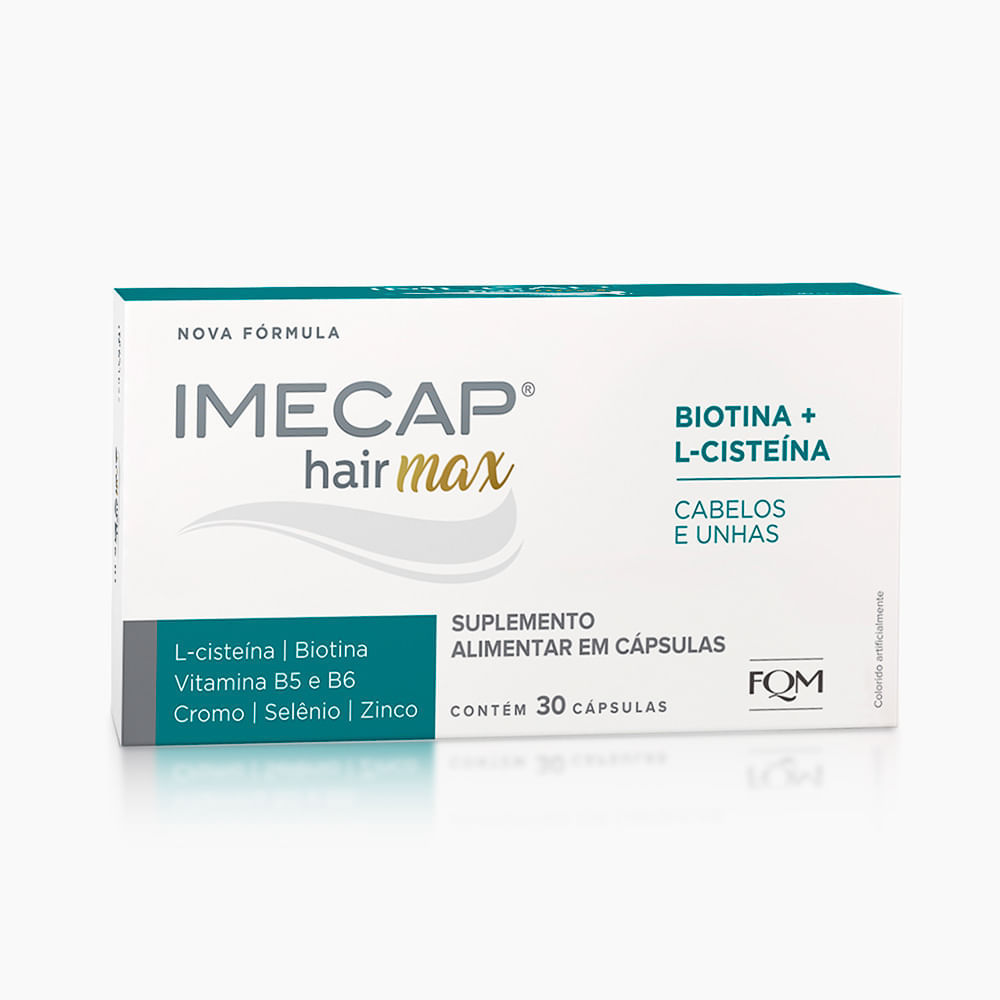 Imecap Hair Max 30 Cápsulas em Oferta na Shopee