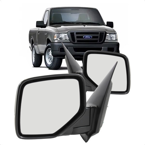 Retrovisor Ranger 2005 2006 2007 2008 2009 Fixo