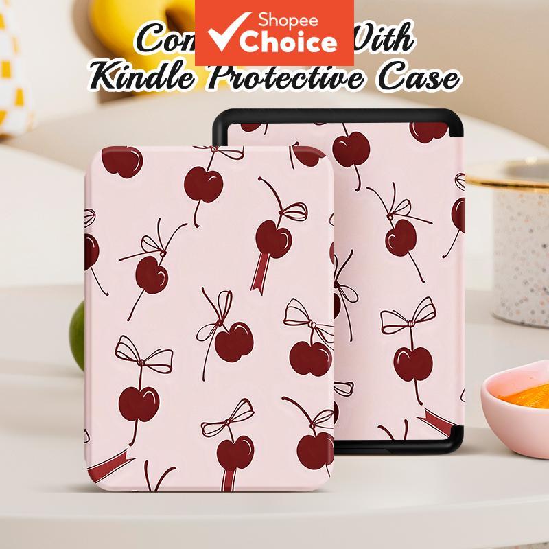 Capa de Impressão Dupla Face para Kindle 10a/11a Geração, Kindle Paperwhite 12a Geração, Transparente, Presentes de