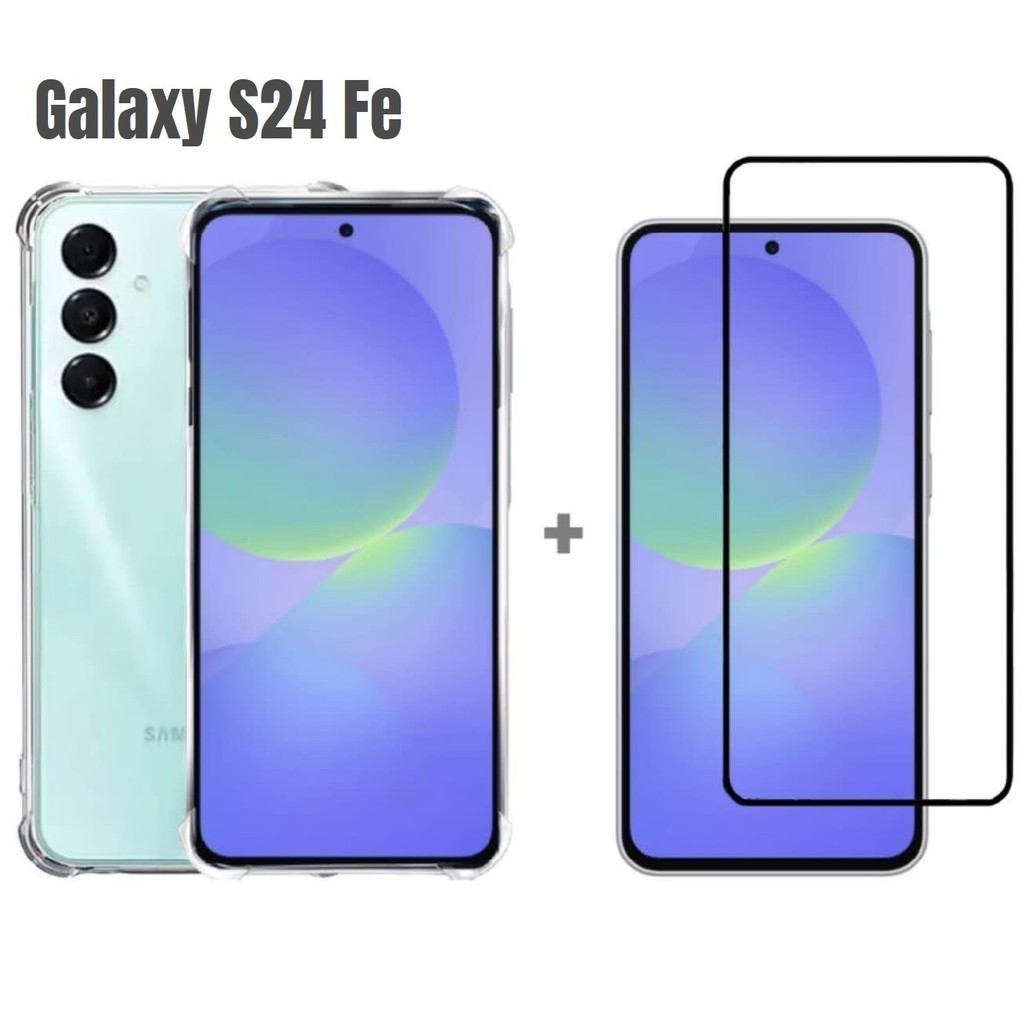 Película ou Capa Capinha Para Samsung Galaxy S24 Fe em Oferta na Shopee