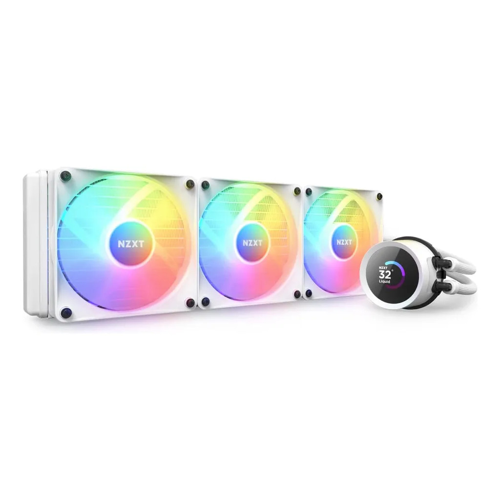 RECON: Water Cooler NZXT Kraken 360 RGB 360mm Branco – RL-KR360-W1