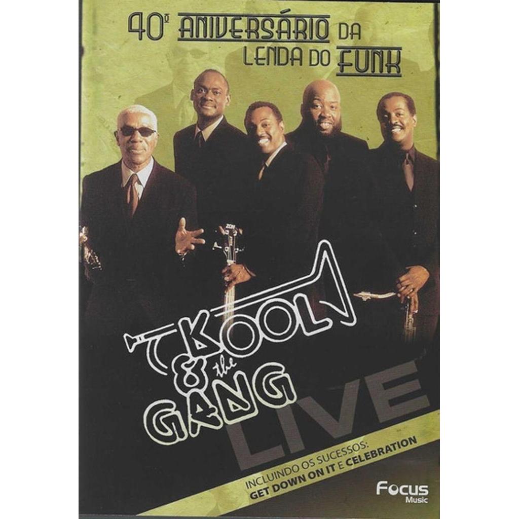 DVD Kool & The Gang 40 Aniversário Da Lenda Do Funk musical direção