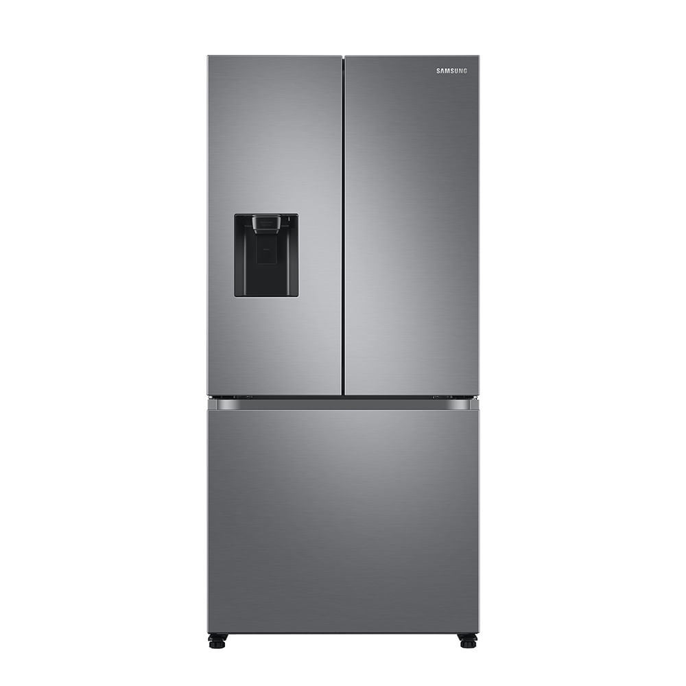 Geladeira Samsung RF49A Inverter Frost Free 3 Portas com Dispenser de Água 470L Inox Look em Oferta na Shopee