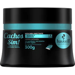 Máscara Umectante Cachos Sim! 300gr Haskell