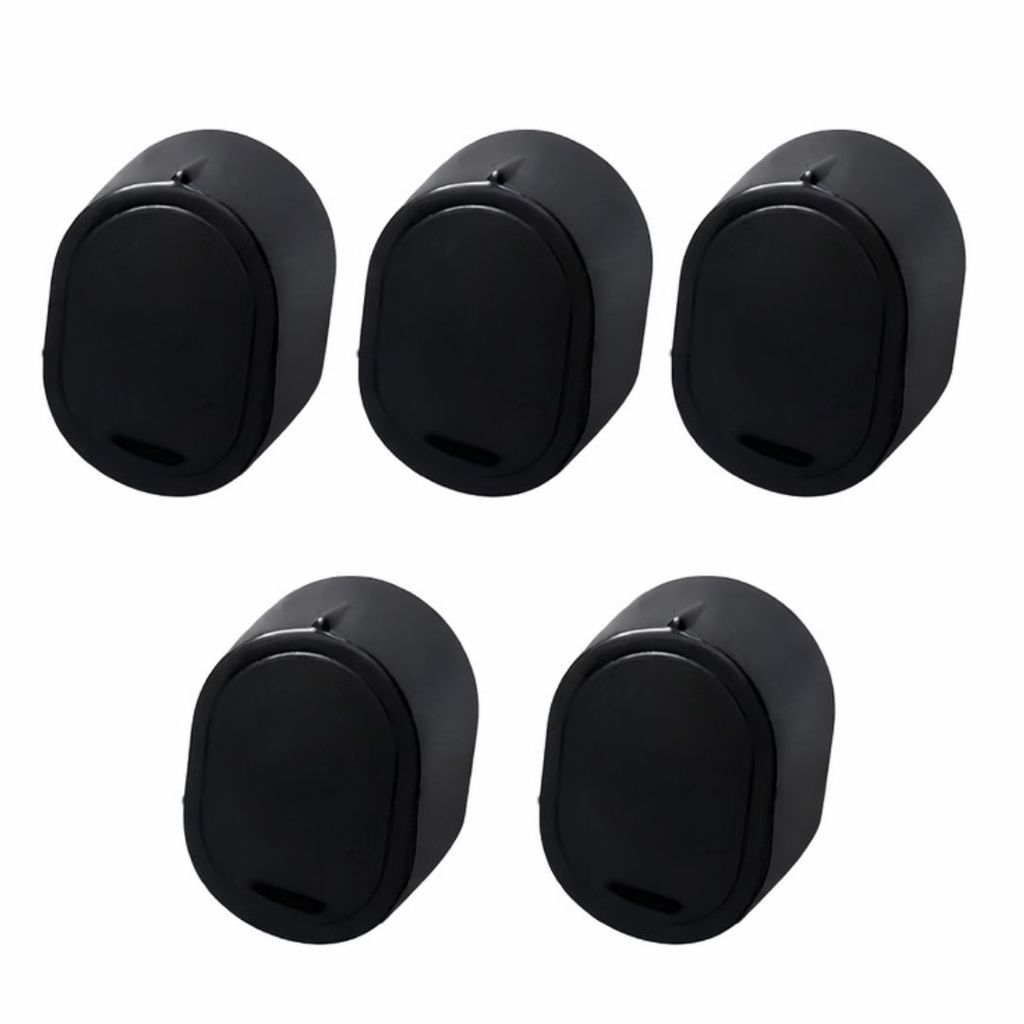 Kit 5 Botões Manípulos para Fogões Atlas Mônaco Plus / Mônaco Plus Titan