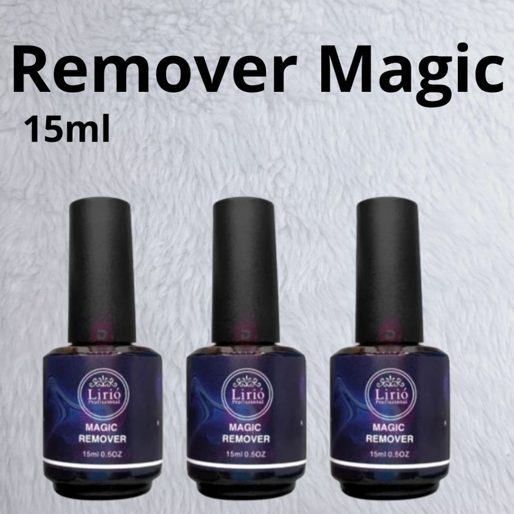 Removedor de unha de gel - MAGIC REMOVER 15 ML alongamento de unha removedor JH em Oferta na Shopee