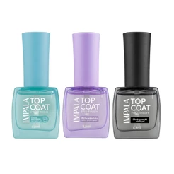 Kit 3 Esmalte Brilho Gel Blindagem Ultra Secagem Unha Impala