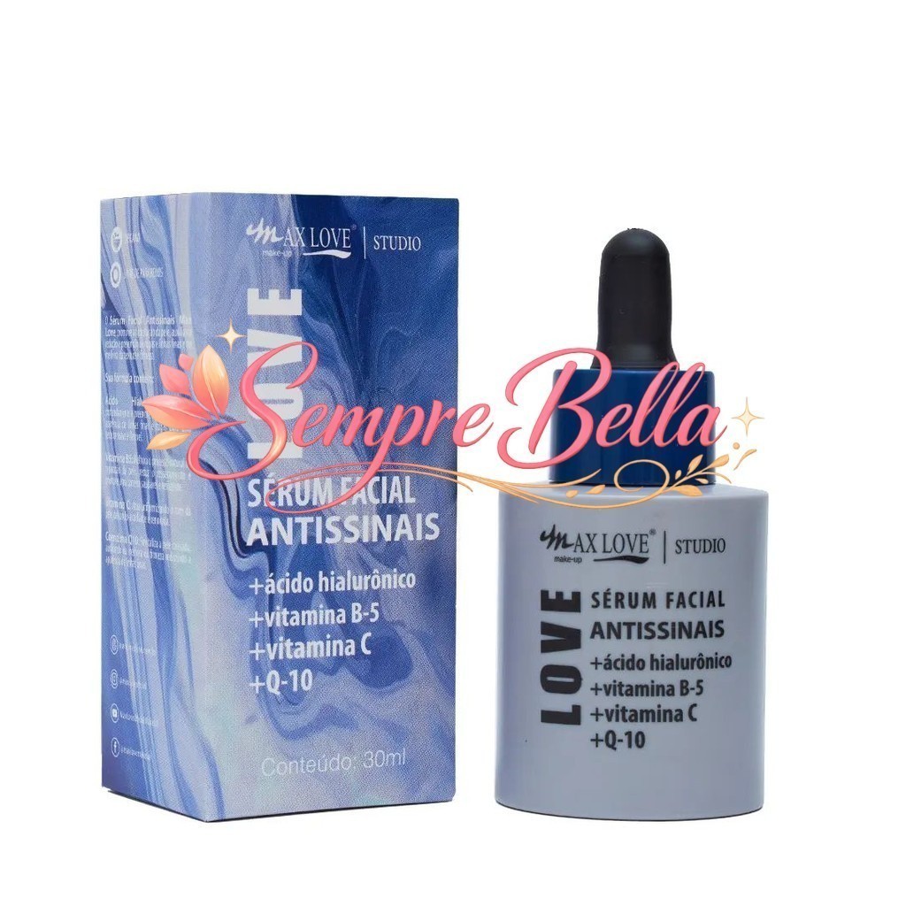 (V)✨ Sérum Facial Antissinais Vitamina C + Q10 Max Love – Firmeza, Luminosidade e RenovaçãoUVZ2