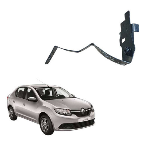 Suporte Mangueira Radiador Renault Logan Sandero 2019 A 2022 Preto