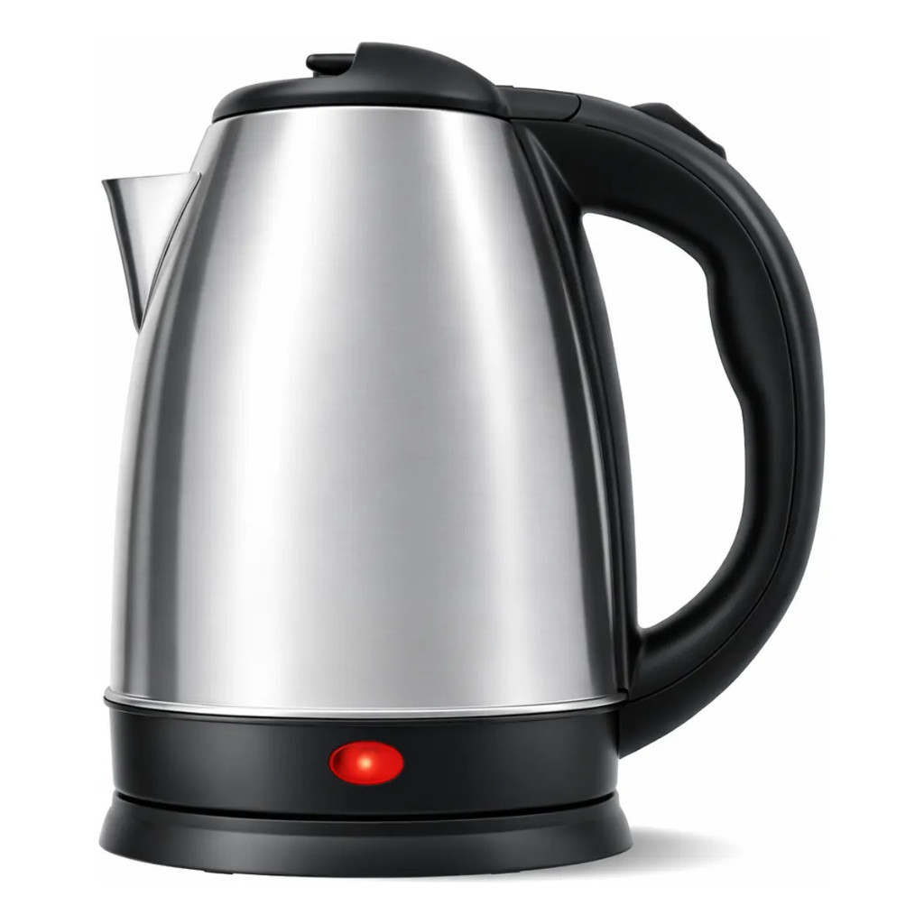 Imagem Cafeteira Chaleira Elétrica Inox Premium 1,8l Base 360° Café E Chá Desligamento Automático