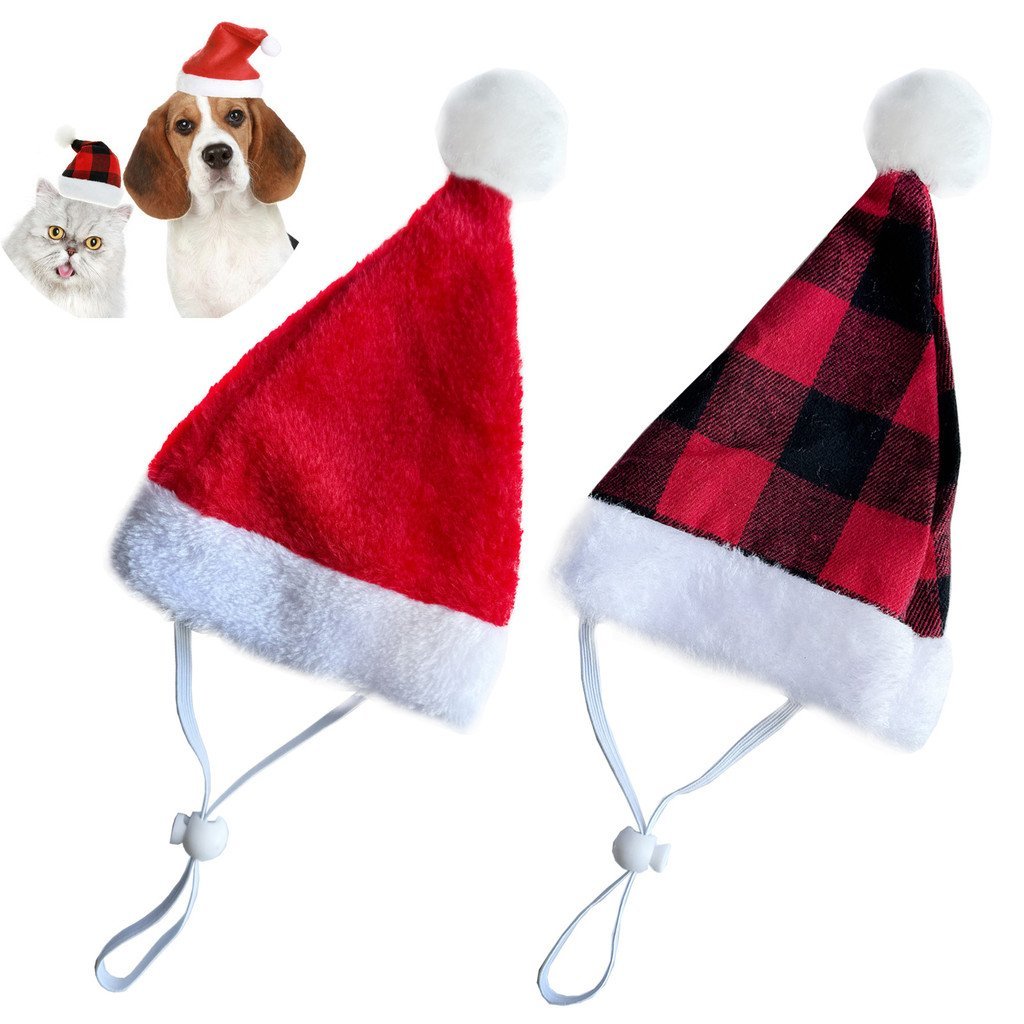 Chapéu de natal para animais de estimação, chapéu fofo para animais de estimação, 2025, novos produtos quentes transfron