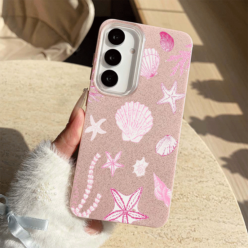 Capa Rosa Capinha Para Samsung Galaxy , A16 , S25 , S26 , A03 , A05 , A15 , A17 , A32 , A34 , A36 , A56 , S20 , S21 , S2