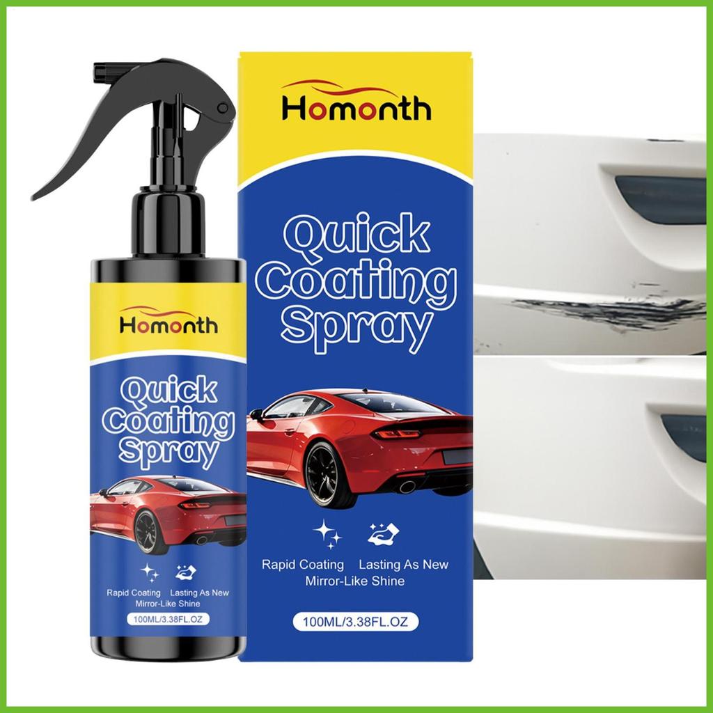 Agente De Renovação De Revestimento Spray 100ML Solução De Detalhamento Reparação De Arranhões De Pintura De Carro Para 