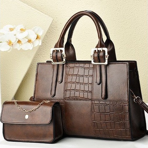 [Venda quente] Bolsa de ombro bolsa mensageiro feminina bolsa grande feminina temperamento bolsa coreana feminina [envio