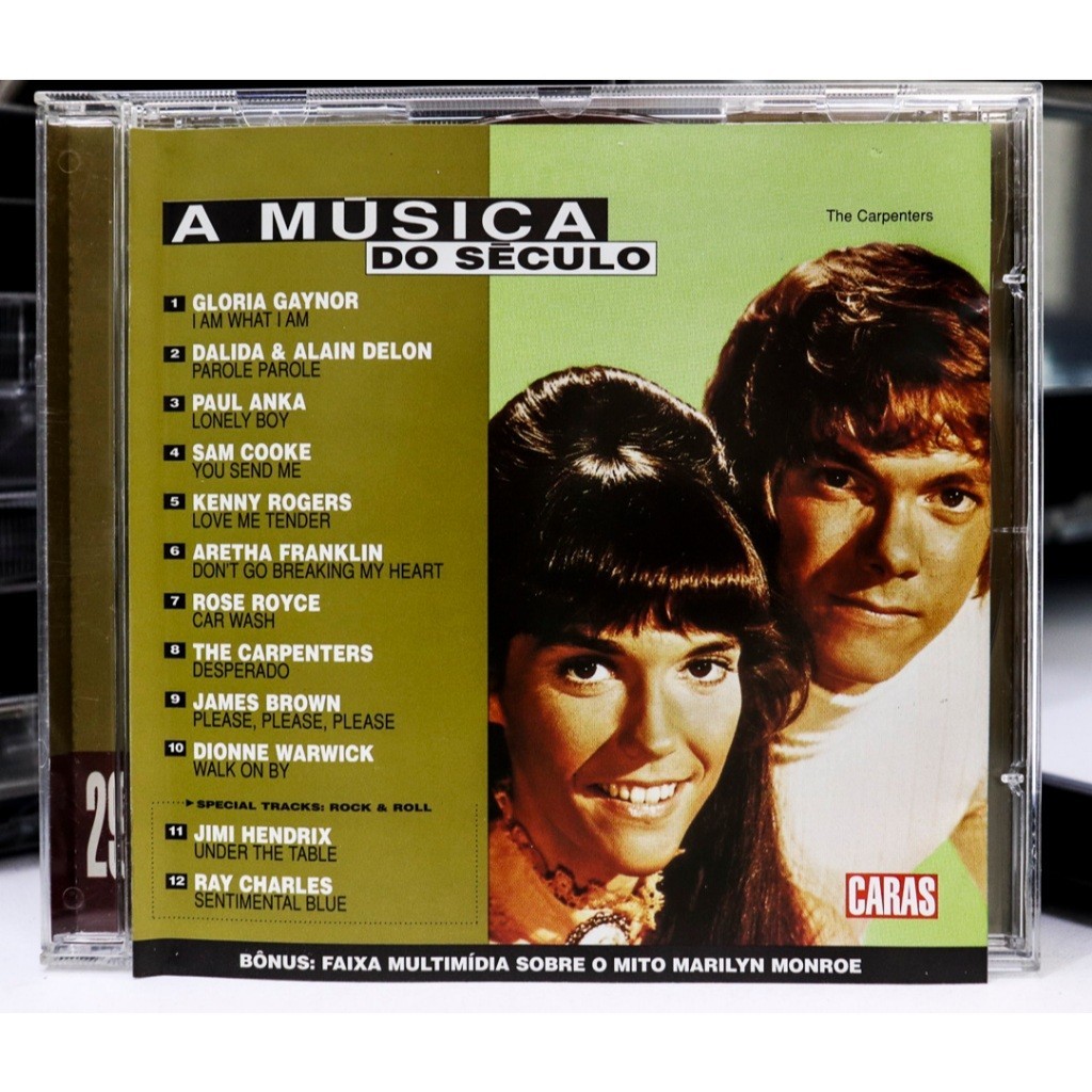 CD A MUSICA DO SÉCULO -VARIOUS  VOL.29 (REVISTA CARAS)