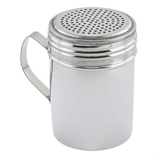 Polvilhador 300ml De Temperos Dispenser Com Alça Aço Inox em Oferta na Shopee
