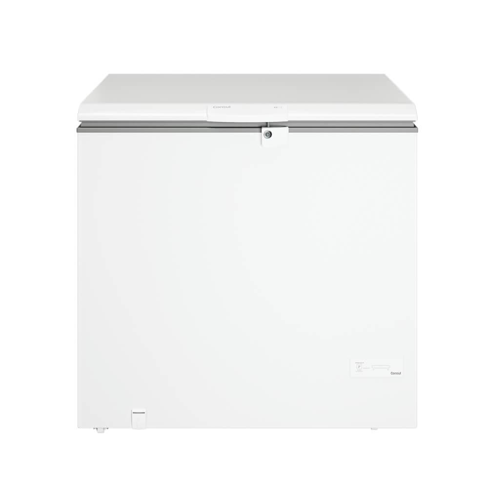 Freezer Horizontal 1 Tampa Consul Dupla Ação 307 Litros CHA31MB Branco 110V