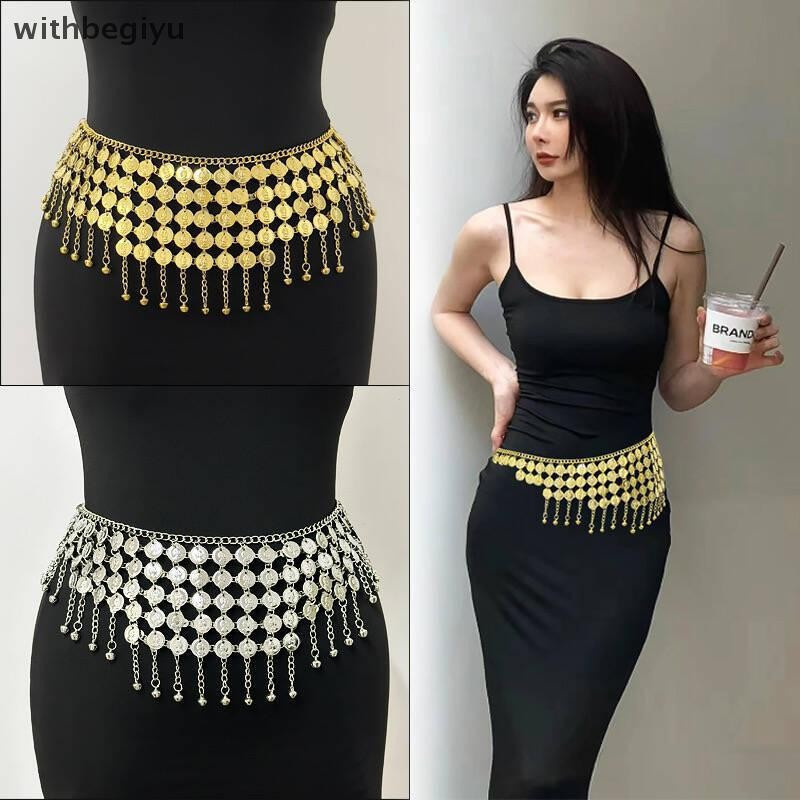 dfd Corrente De Cintura Multicamadas Para Dança Do Ventre , Novas Correntes Corporais Femininas , Cinto De Metal Étnico