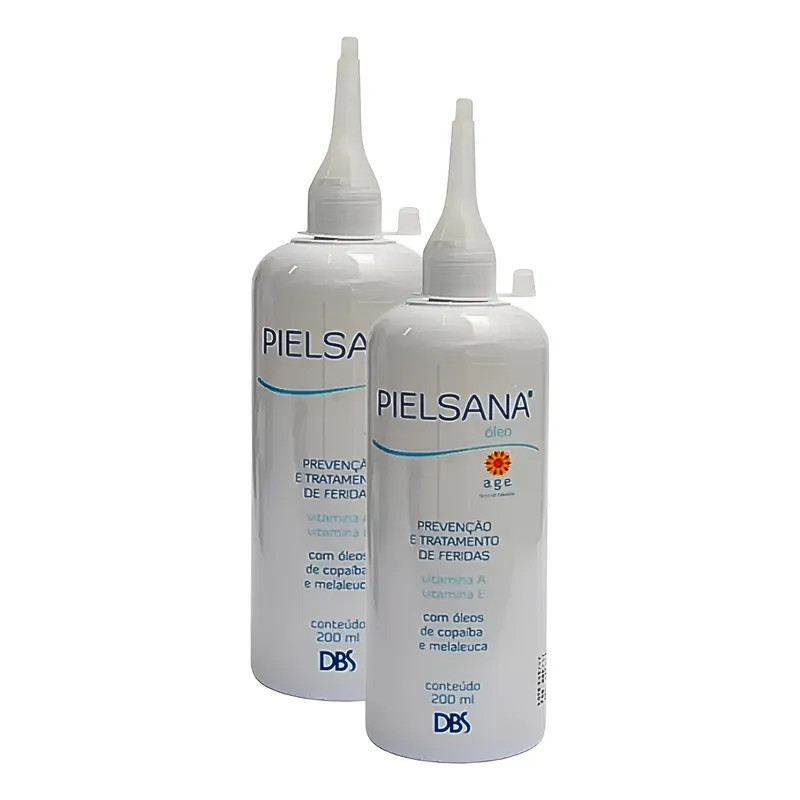 Kit C/ 2 Óleo Age Dermoprotetor Pielsana 200ml