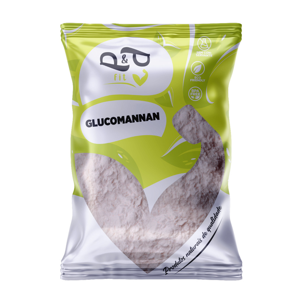 Glucomanam Fibra Puro 100% Natural 50g - P&P