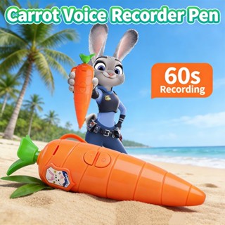 animal Judy Hopps Gravador De Voz Gary Anime Criatividade Caneta Esferográfica Para Menino Menina Com Função De Gravação em Oferta na Shopee